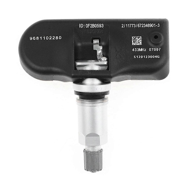 9681102280 TPMS Däcktryckssensor 433MHZ för 407 207 307 607 508 807 för C4 5 6 7 8