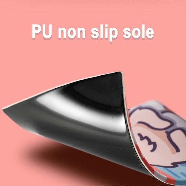 Silikagel Musematte med Håndleddsstøtte, Ergonomisk Musematte, Sklisikker for Hjem, Kontor - Badende ape