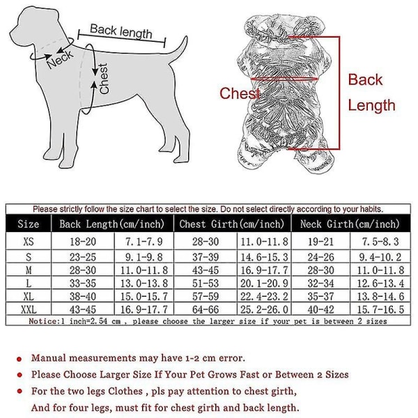 Hundkläder Tjocka Vinter Varm Fleece Valp Pet Coat Jacka För Små Hundar Vattentät Hund Jumpsuit Chihuahua Kläder Overall Guld XS