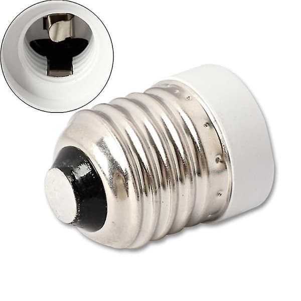 E27 till E17 Lampfäste Adapter Konverterare LED Halogen Sockel