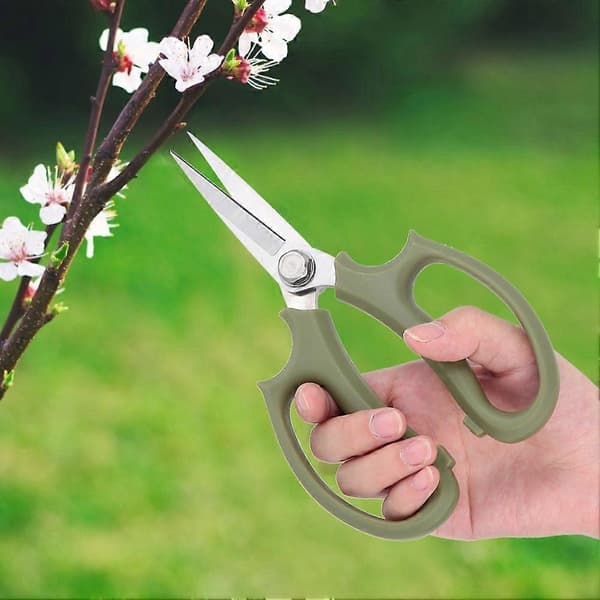 Multifunksjonell blomstersaks, beskjæringssaks, blomsterkutter (grønn)
