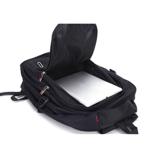 15,6 \" Herrar Utomhus Nylon Vattentät Ryggsäck Väska Rese Laptop Axelväska