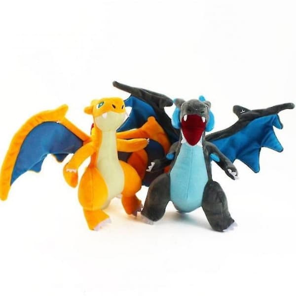 2 plysjleker Charizard 25 cm - Perfekt