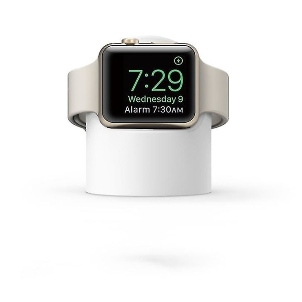 Stasjon for Apple Watch Lader Tilbehør Ladestativ (Svart)