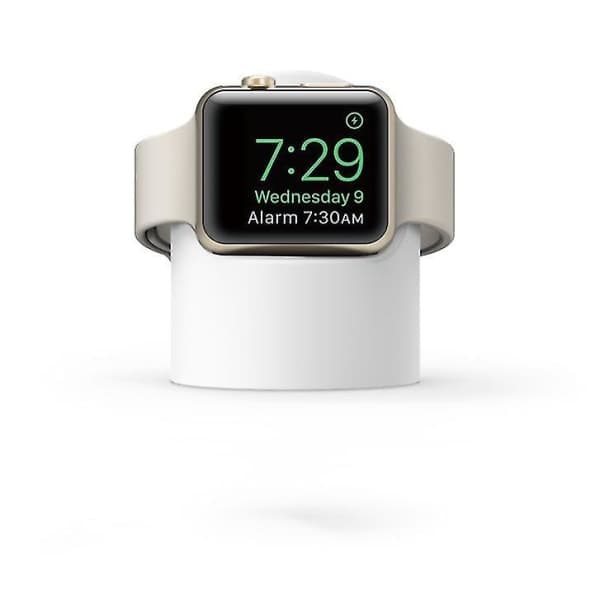Station til Apple Watch Oplader Tilbehør Opladningsstand (Sort)