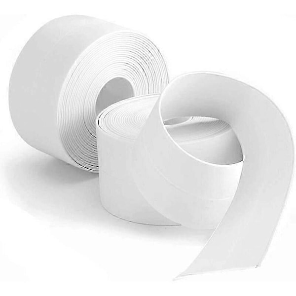 Tiivistys ja kestävä 22 mm x 3,2 m PE-tiivistysteippi, helppo leikata ja asentaa, vedenpitävä tiiviste, joustava keittiön tiskialtaaseen, ikkunoihin ja kaasuliesiin