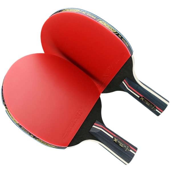 1 Set/ 2 ST Professionella trestjärniga bordtennisracketar Enkla