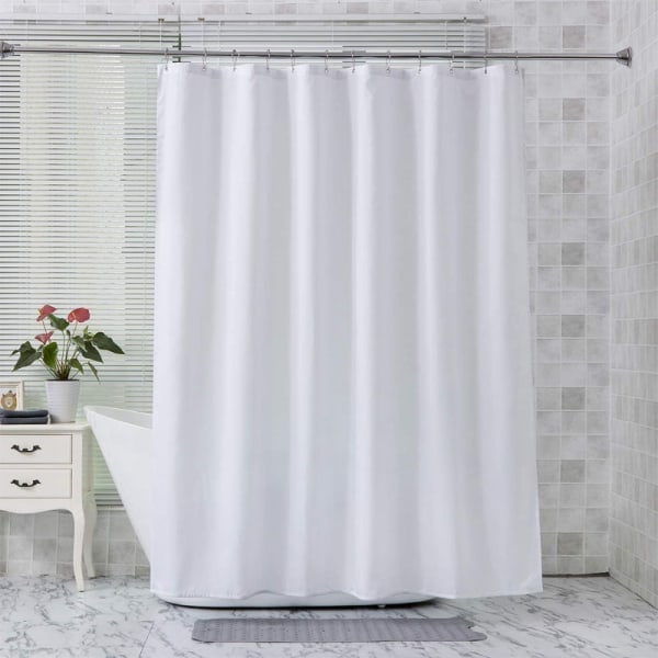 Duschdraperi textil badrumsgardin 240x200cm tillverkad av polyester