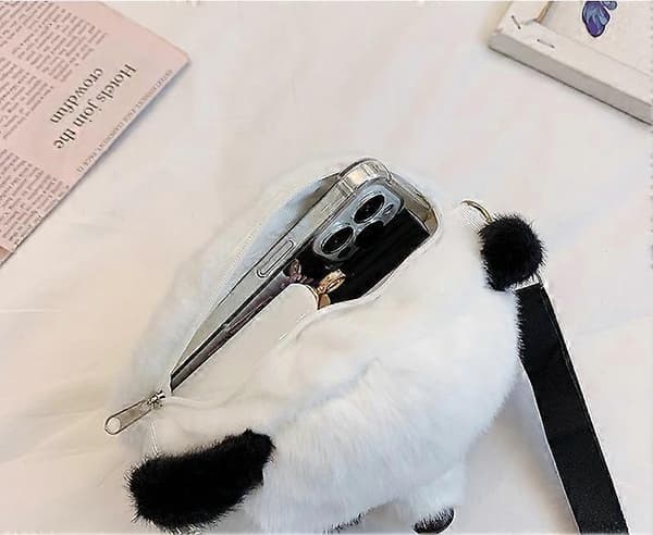Pehmoinen pussi 18cm - Panda