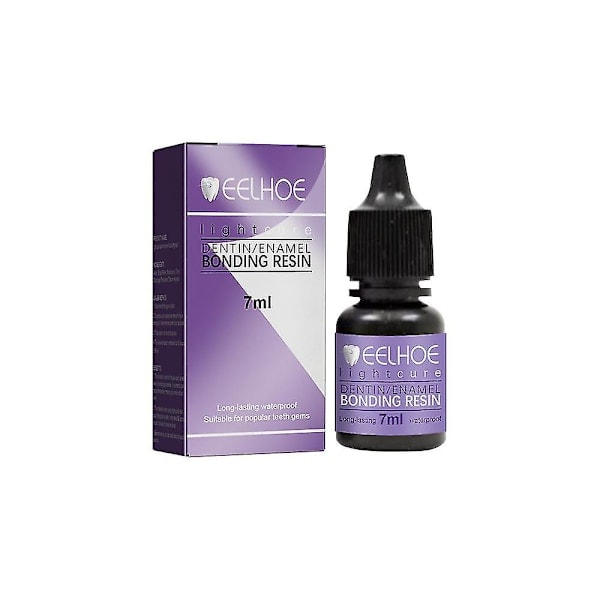 Tannstenslim Tannlim for Tannstener Diamantsett Lim Tannkrystall Smykker 7ml Tann Smykker Ortodontisk Limgele