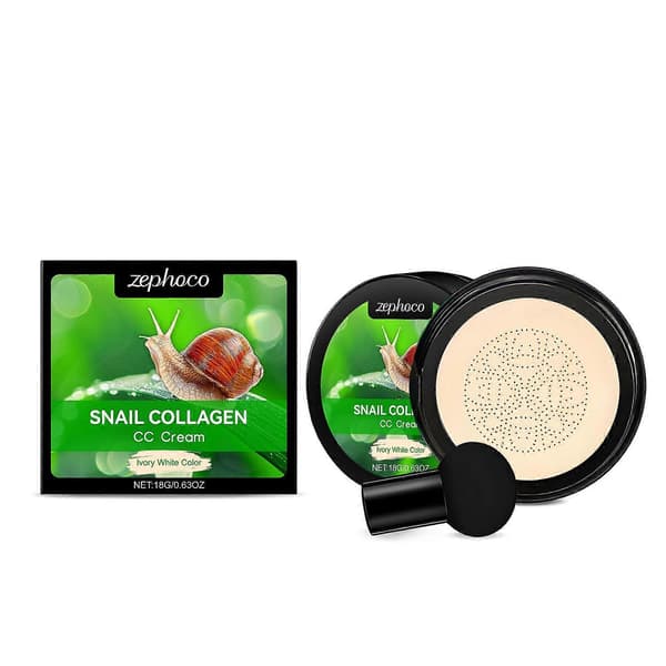 CC Cream Cushion Snail Collagen