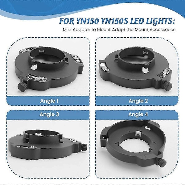 Mini Bowens Adapter til Bowens Mount - Adapter Bowens Mount
