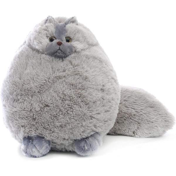 Vauvakissa Pehmolelu Lelu Lahja Pehmo Kissanpentu Vauva Lihava Harmaa Pehmokissa (harmaa, 30cm) - Täydellinen