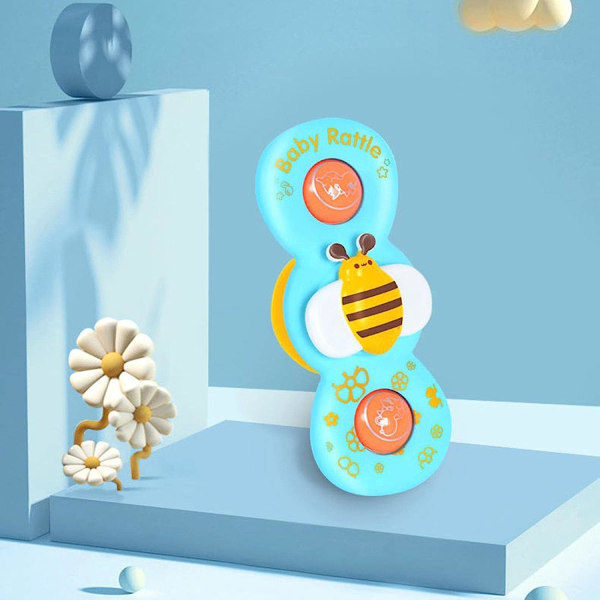 3 stk Baby Sucker Spindeleksag Fidget Spinner Badeleksag