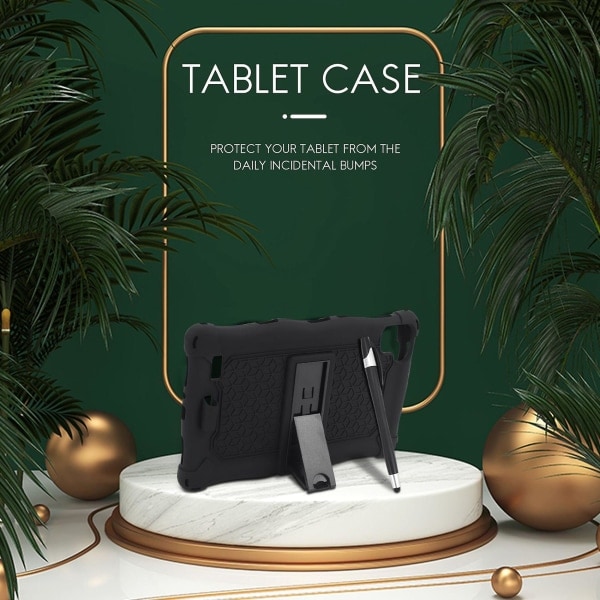 Etui til Galaxy Tab A7 Lite 2021 8,7 tommer T220 T225 etui med pen Tabletholder til O Sort