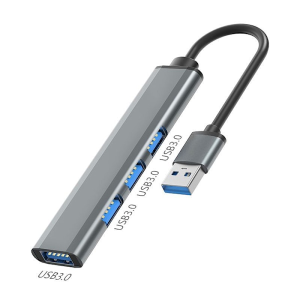 Täysi 3.0 neljän portin USB harmaa adapterikaapeli Full 3.0 four-port USB gray