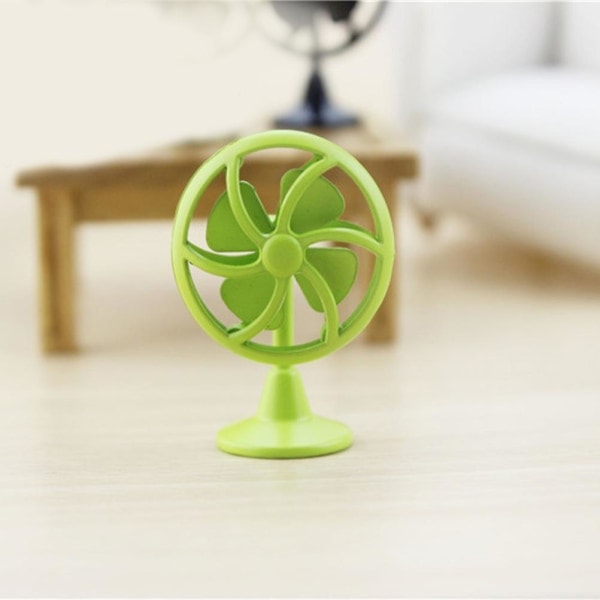 1 stk Mini Luftviftemodell Dekor Miniatyrscene Luftviftemodell Legering Luftviftemodell Håndverk Roman Mini Hou 3*3*4.3cm