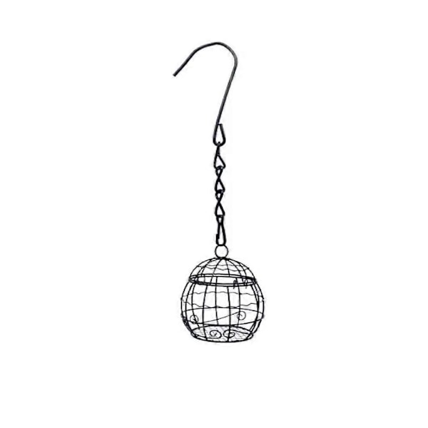 Pieces Wild Bird Feeders, ulkolintujen ruokintalaitteet, pallomainen riippuva lintujen ruokintalaite, metalliset riippuvat lintujen ruokintalaitteet, lintujen ruokintalaite