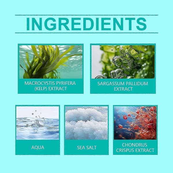 Ubesværet Beach Waves Spray Nærende, Langvarig Hårtekstur og Stil