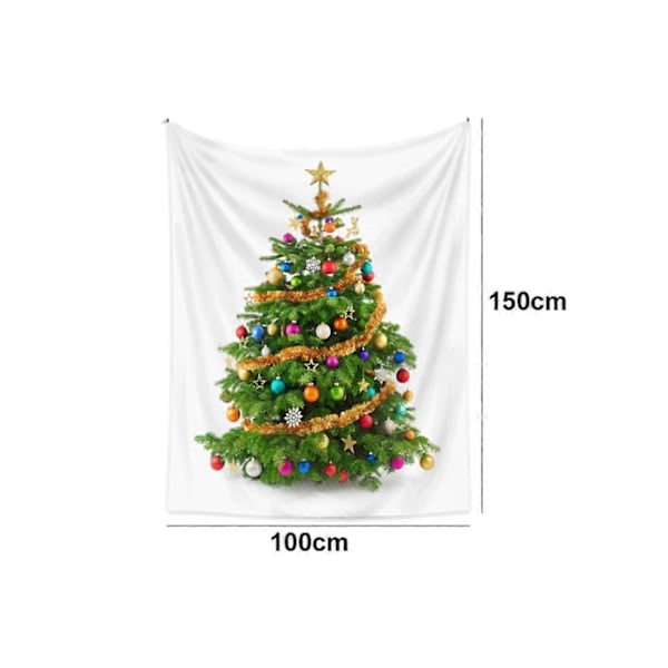 Julgranstema Gobeläng Dekorativ Väggbonad för Julklappar