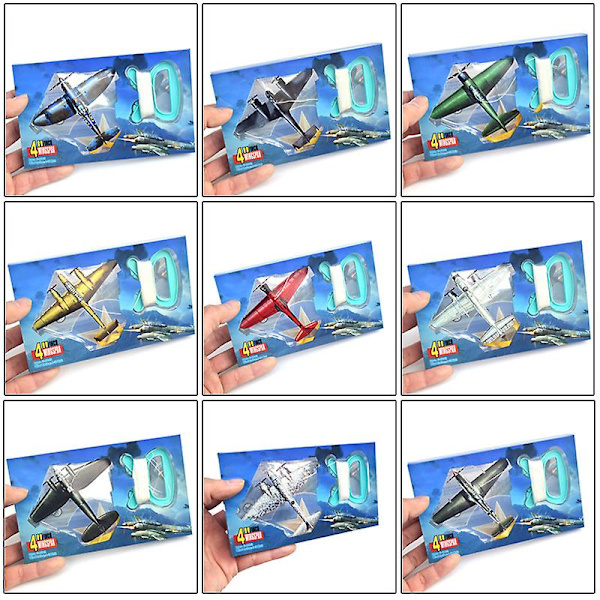 Mini Drakar Flygplan Drakar MicroKite Mini 9 cm H x 10 cm B Plastdrake Black