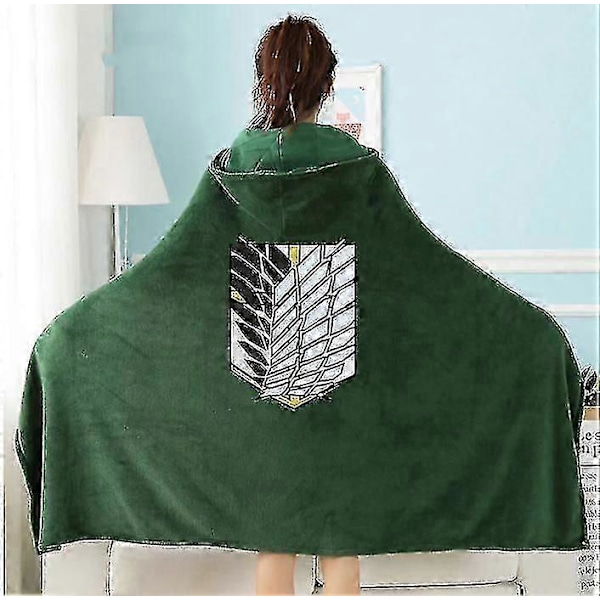 Attack on Titan -peittoviitta Shingeki No Kyojin Survey Corps -viitta M