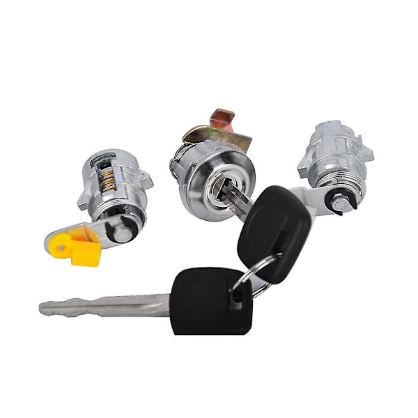 Uusi virtalukon sylinteri ja ovien lukot ja lukko 2 avaimella Pickup Rn85 Ln106 1988-1997