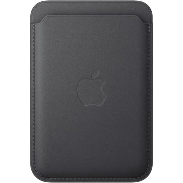iPhone FineWoven-pung med MagSafe - Sort