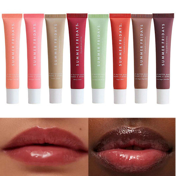 Summer Fridays Lip Butter Balm Ny med Förseglad Ask POPPY 1pcs