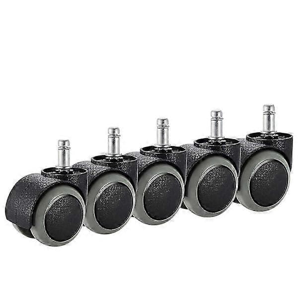 Kontorsstol Hjul, 5-pack, Passar IKEA Stol (11mm x 22mm) Kraftiga