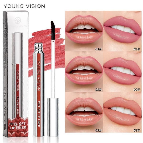 YOUNG VISION Peel Off Lip Liner, Matt, Smudgefri