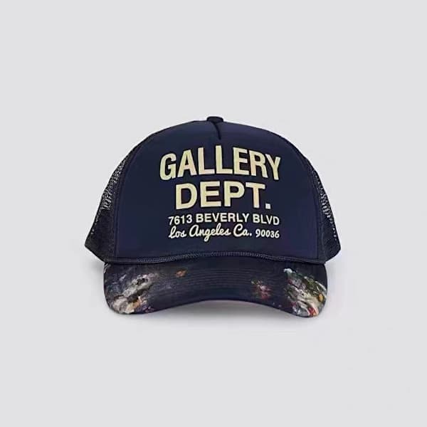 GALLERY DEPT Grafitti Letter Baseballcaps Blå