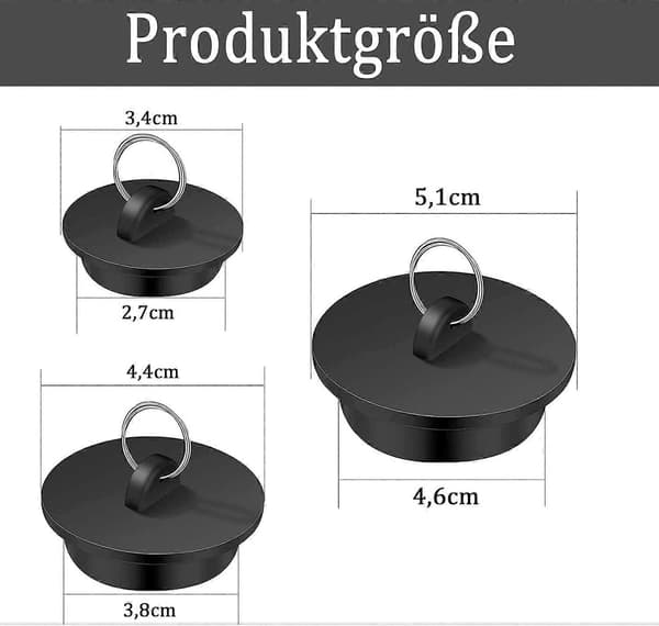 Poolinloppsmunstycke 2 st vinterplugg poolgummiplugg tätningsplugg för poolinlopp