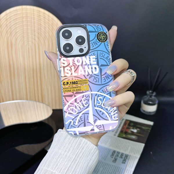 Kuuma iPhone 16 Pro -puhelinkotelo 15 laserkuori, pudotussuoja 16 Xs Max kova Aurora White iPhone16