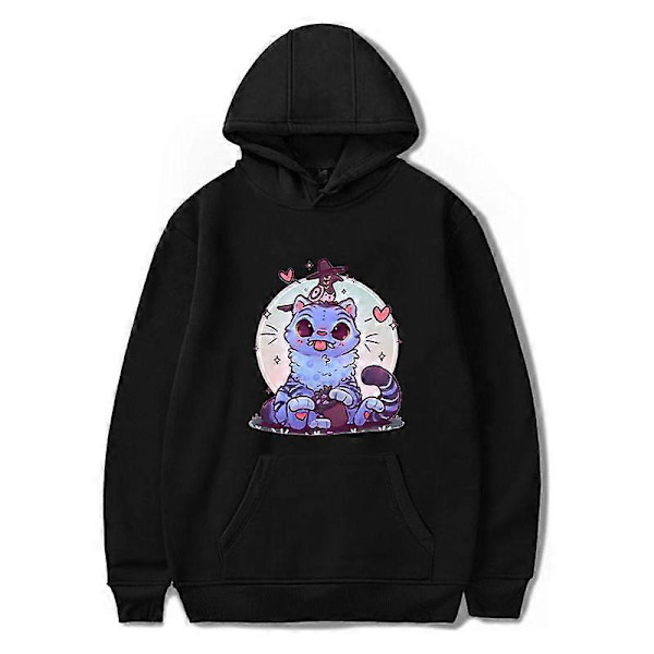 KPop Demon Hunters Hettegenser Pullover Hettegenser Topp for Menn Kvinner A02 M