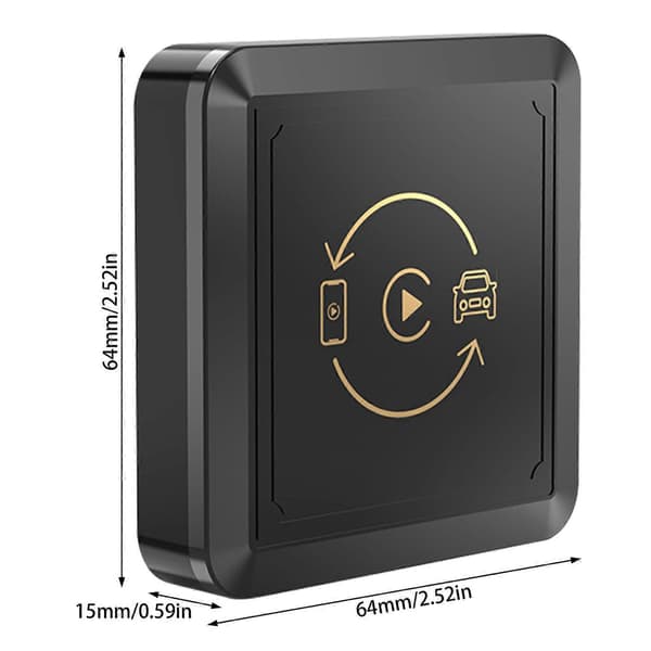 Trådløs Android Auto-adapter 2 i 1 Smart USB-dongle for bil