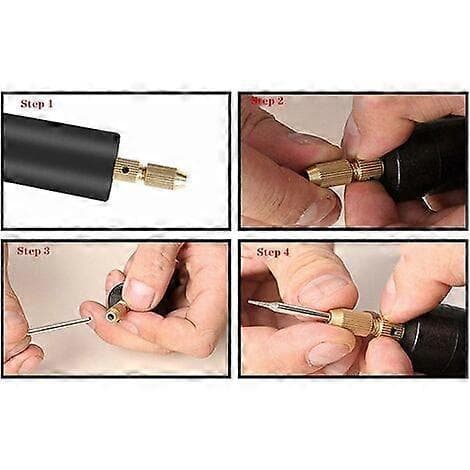 2025 Siste Modell Mini Elektrisk Drill, DC 5V Elektrisk Bærbar USB Drill