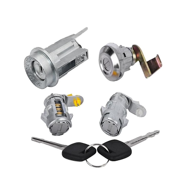 Uusi virtalukon sylinteri ja ovien lukot ja lukko 2 avaimella Pickup Rn85 Ln106 1988-1997