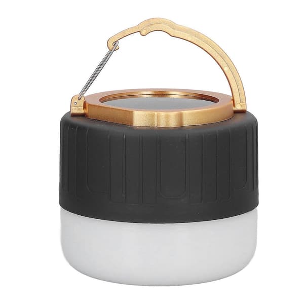 LED Camping Lanterne med USB-interface, Multifunktionelt Solar LED-lys til Camping, Nødssituationer, Grill, Vandreture