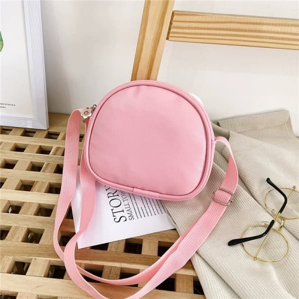 Små flickväskor, crossbody-väskor för småbarn, barnväskor för flickor, nyårs- och födelsedagspresent (lila)