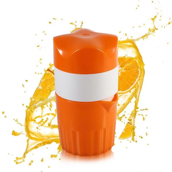 1 stk. Manuel Håndholdt Citrus Appelsin Citron Juicer Frugtpresse Ekstraktor Ny
