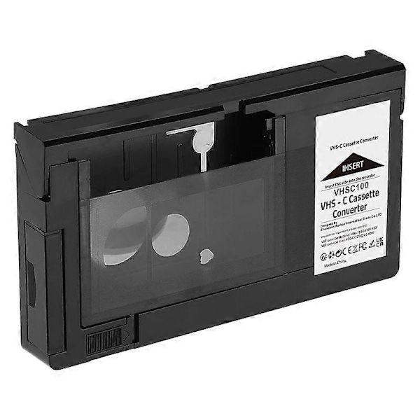 -C Kassettadapter för -C SVHS Videokameror Motoriserad Kassettadapter Ej för 8mm/MiniDV/Hi8 Yellow
