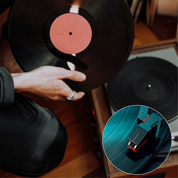 Soittimen neulan vaihto, 4 kpl timanttinen levysoittimen neula, ION Player LP -fonografille