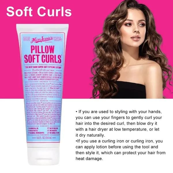 Pillow Soft Curls Blød Hold Hårstylingcreme Lotion 8.5 oz