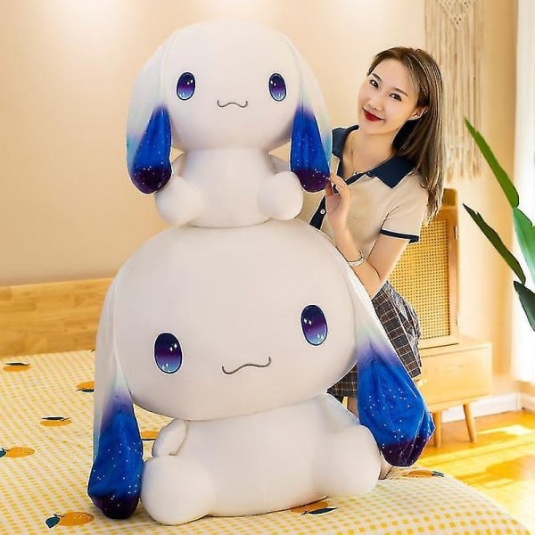 Sanrio Cinnamoroll Gradient Stjärniga Öron Plyschleksak Mjuk Docka Kudde Figurer Leksaker 30cm