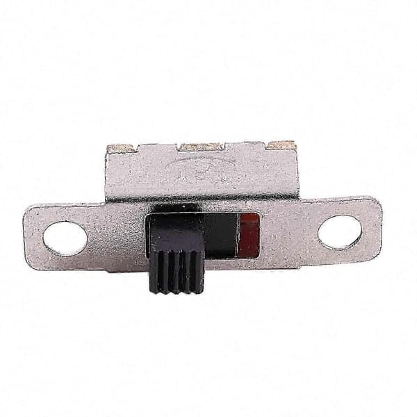 5 stk. SPDT Mini Slide Switch SS12F15G3 På-Av 2-posisjons Panelmontert Loddetapp