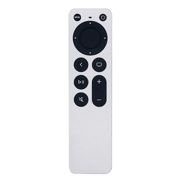 Fjernkontroll for APPLE TV 4K, Universell Erstatningsfjernkontroll med Høy Kompatibilitet og Lang Rekkevidde, Ergonomisk