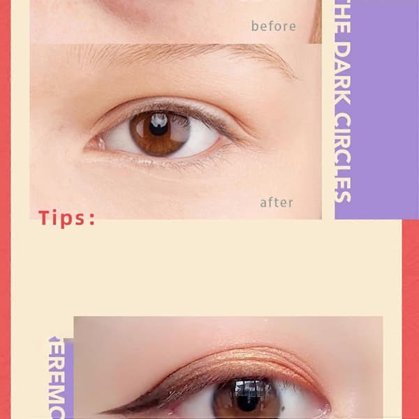 Høj Dækkeevne & Setting Stick Concealer | Ansigtsconcealer & Setting Spray 2-i-1 | Letvægtsmakeup til Skønhed & Rejser Color 01