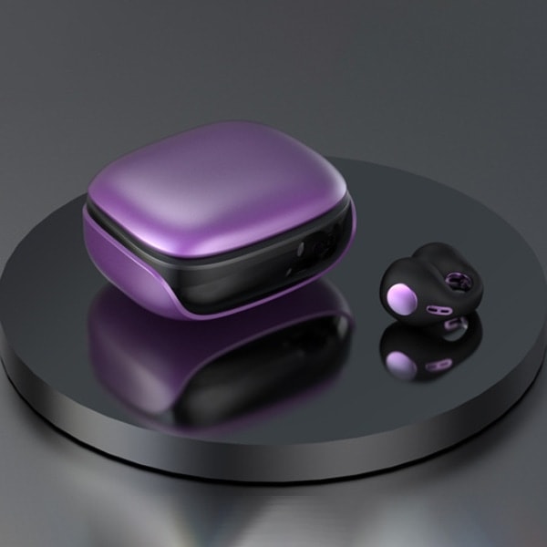 Clip On Open Ear -kuulokkeet Langattomat korvaklipsit Nappikuulokkeet Clip On -nappikuulokkeet Langattomat Ear Clip Bone Conduction -kuulokkeet Bluetooth Bone Conduction -korva... Grey
