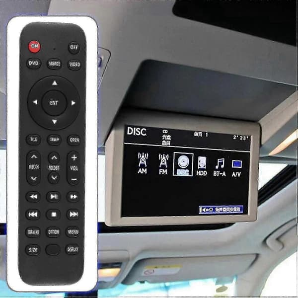 Bil Baksete Underholdning Tak DVD Kontroll Fjernkontroll Erstatning For Prado Lc150 Cruiser Lc200 Vx